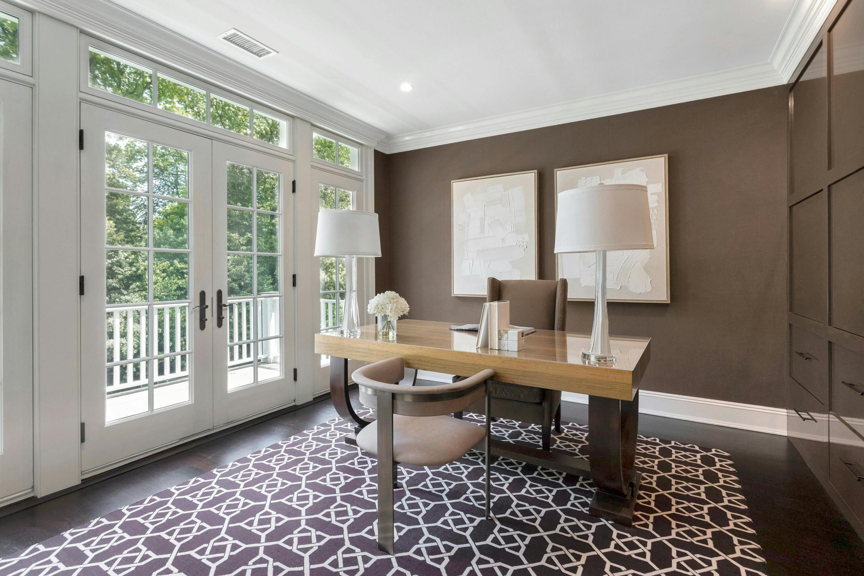 378 Brookside Road Darien, CT 06820 - Photo 26 of 40 a workspace with furniture and a window