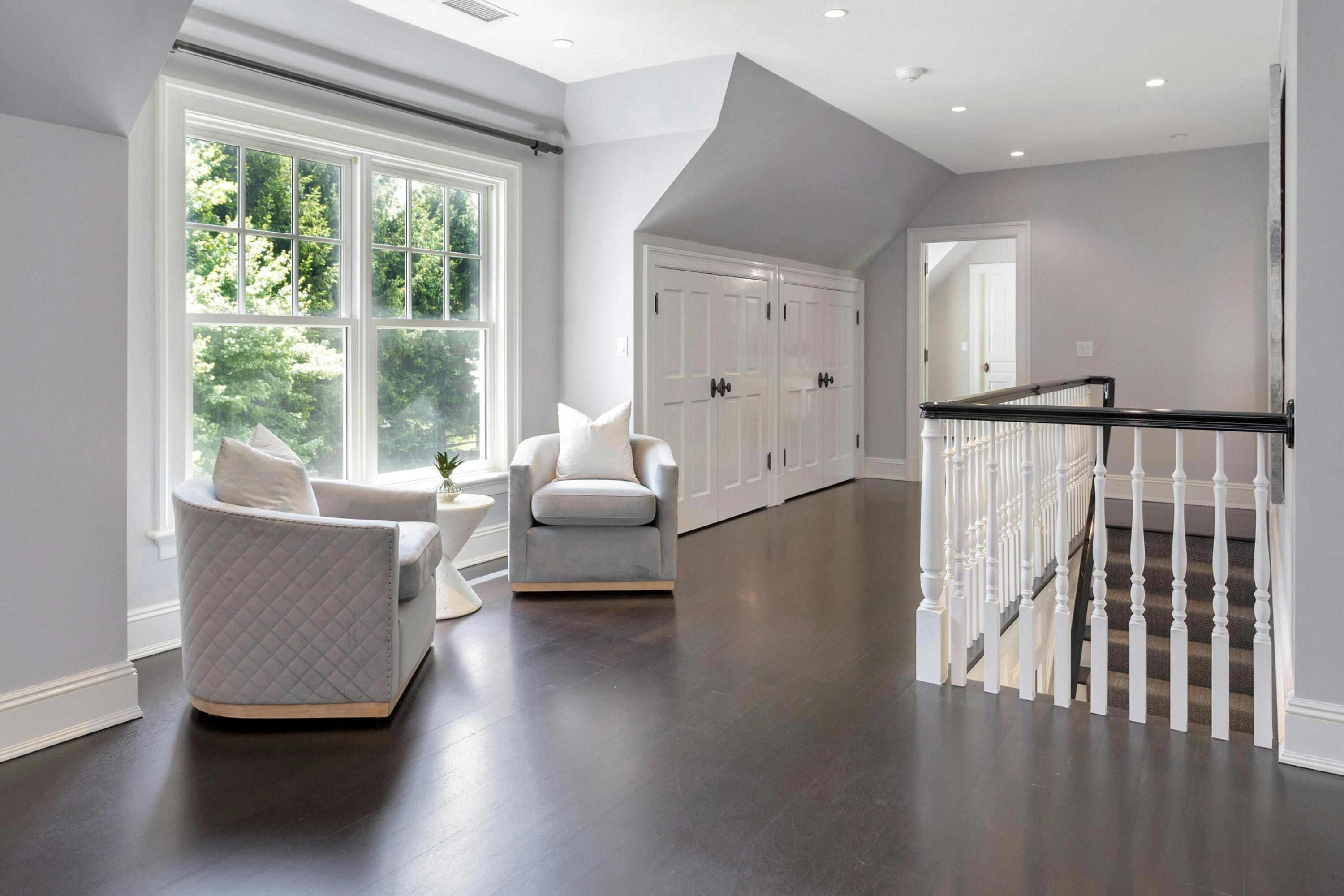 378 Brookside Road Darien, CT 06820 - Photo 30 of 40 a living room with furniture and a large window