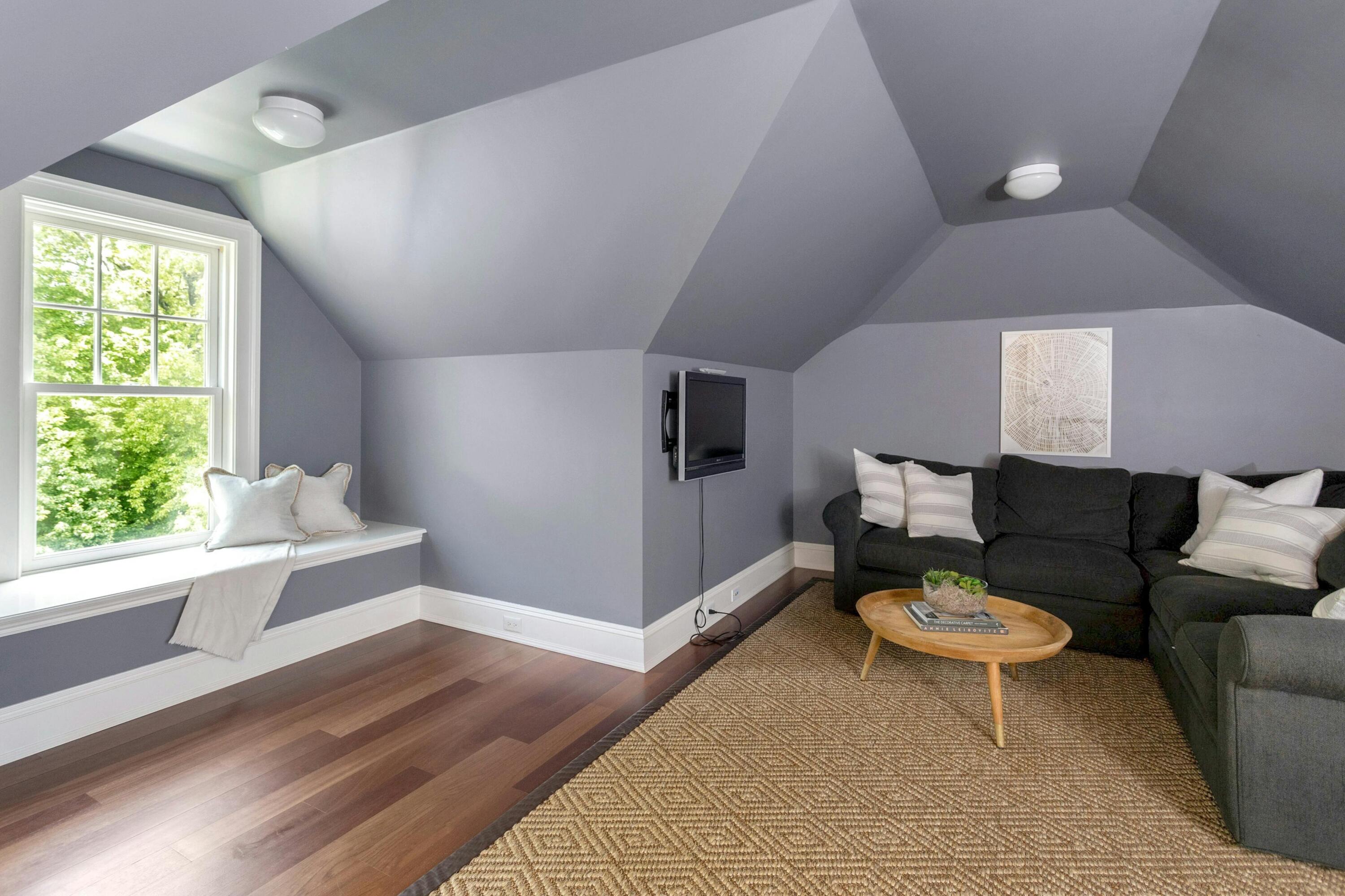 378 Brookside Road Darien, CT 06820 - Photo 32 of 40 a living room with furniture and a large window