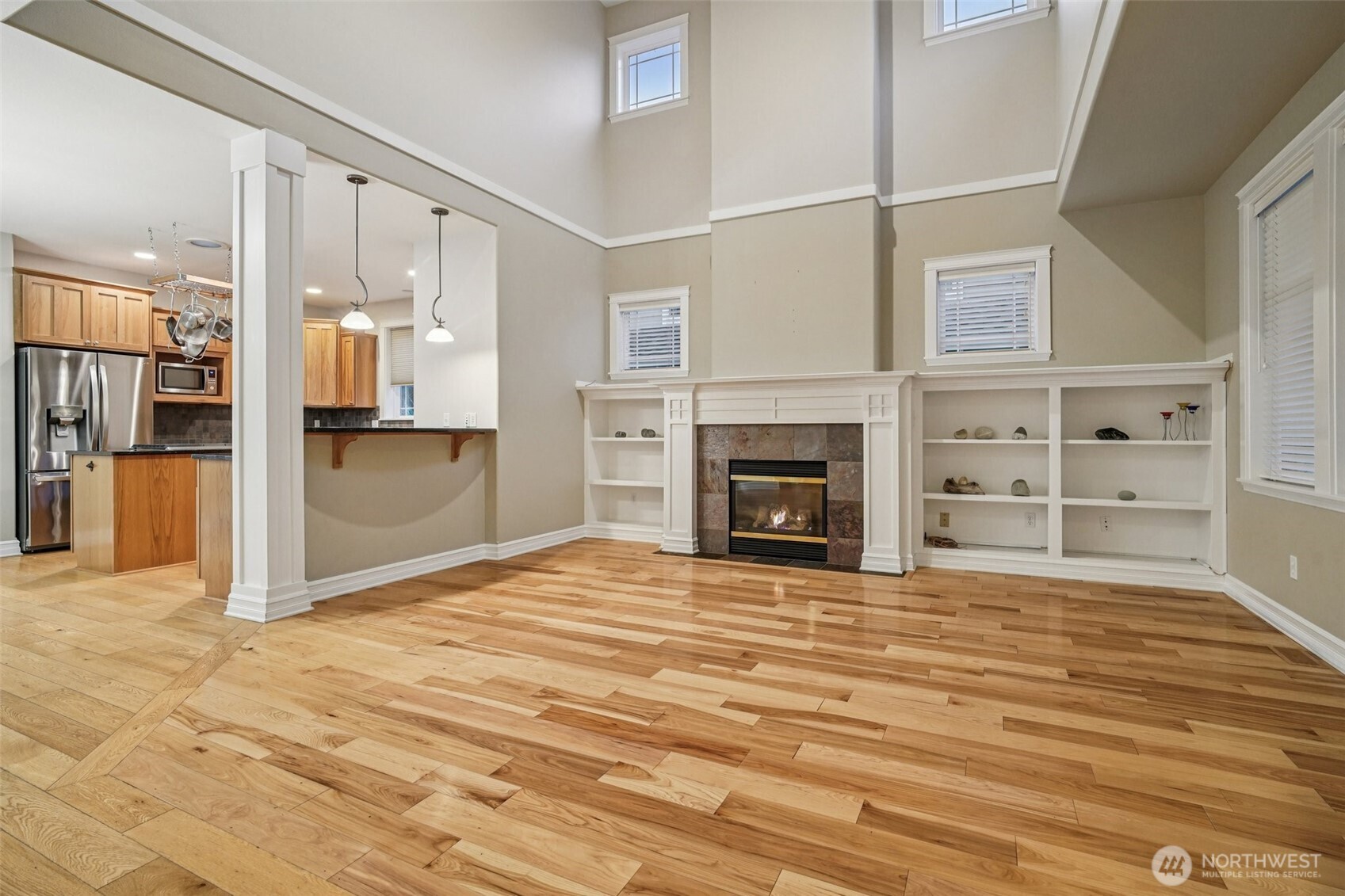 2617 Fir Crest Boulevard Anacortes, WA 98221 - Photo 2 of 31 a view of a livingroom with a fireplace