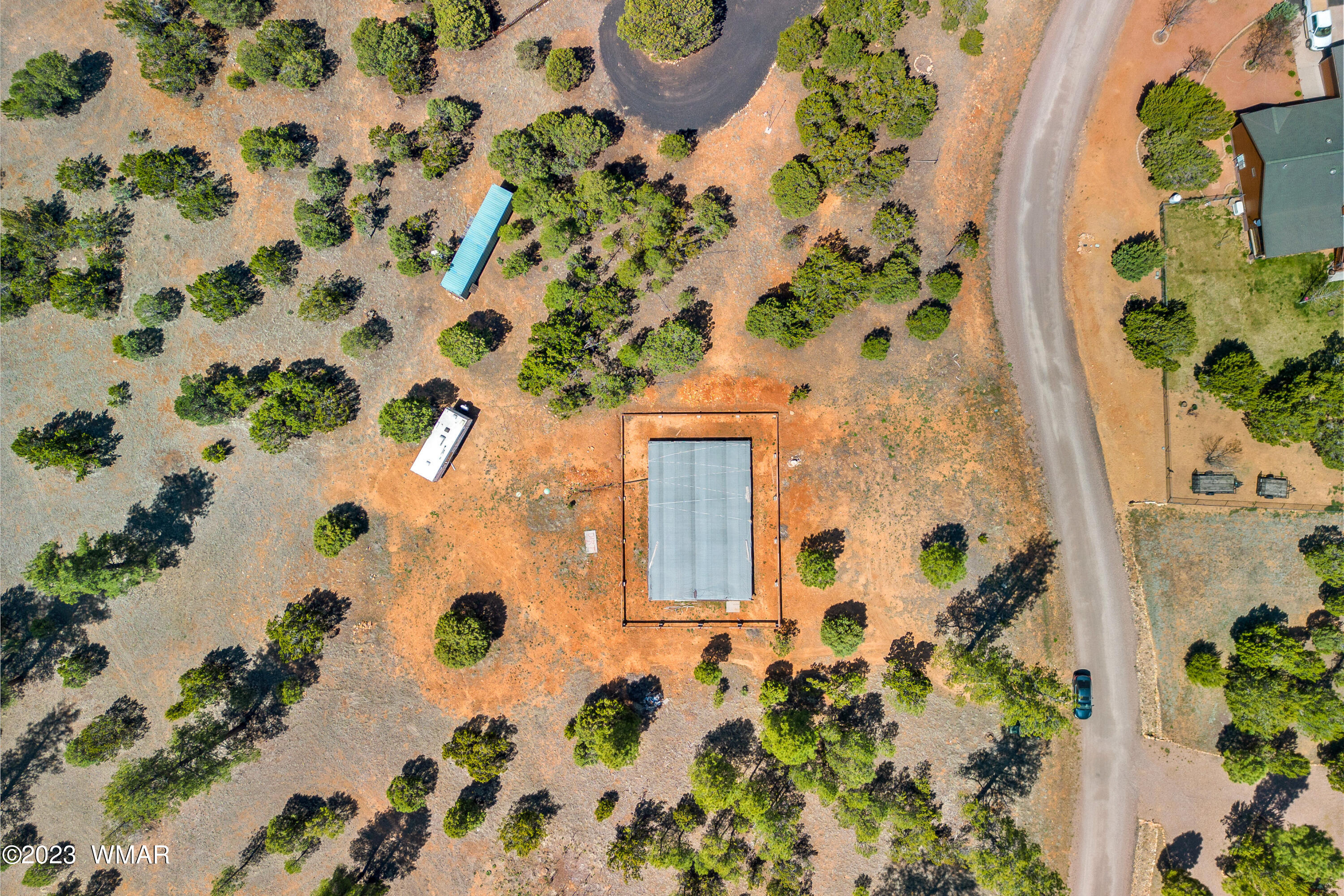 1989 Christmas Pine Road Overgaard, AZ 85933 - Photo 8 of 11 an aerial view of a flower pot