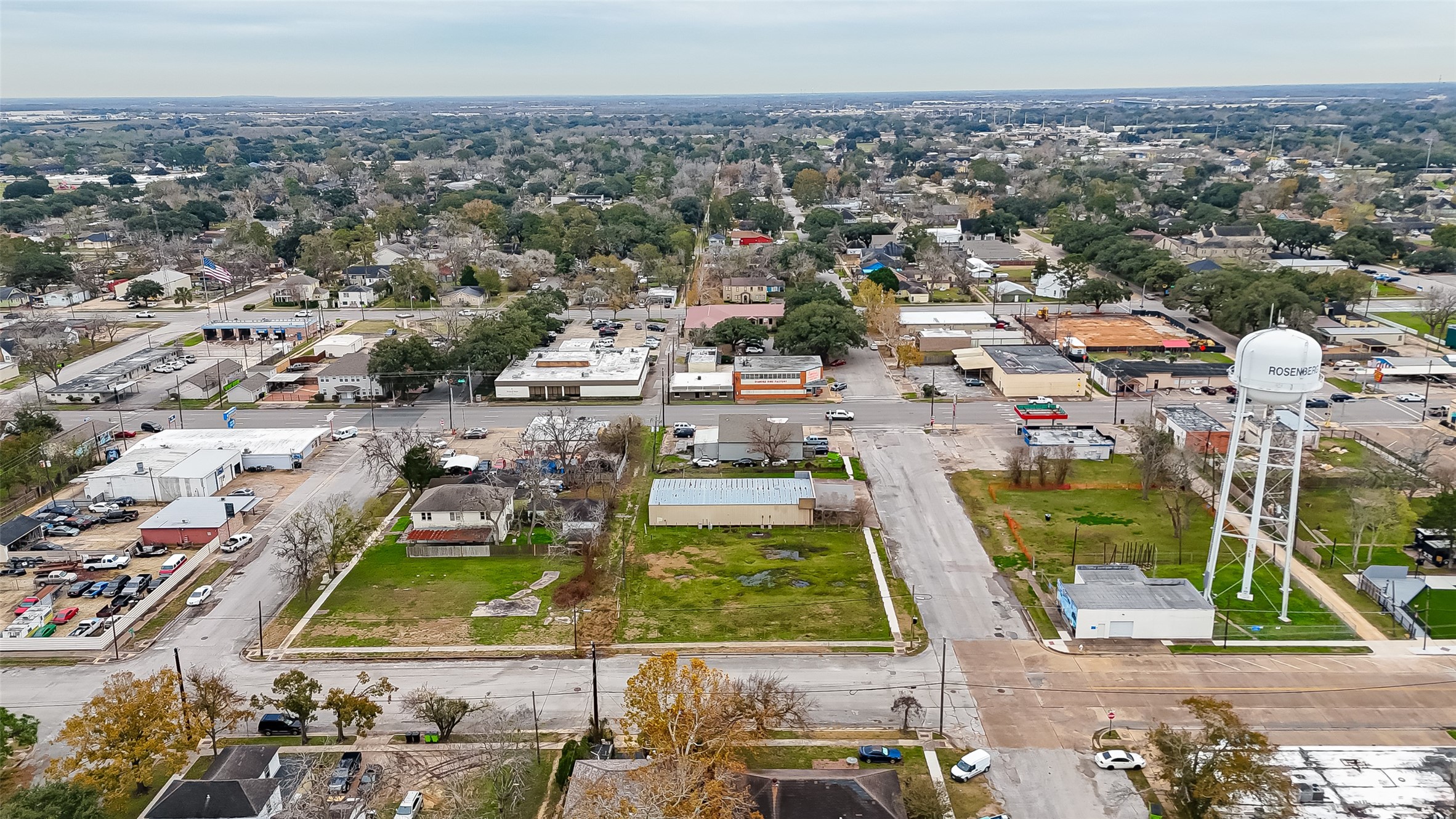 905 5th Street Rosenberg, TX 77471 - Photo 6 of 7 an aerial view of residential houses with outdoor space