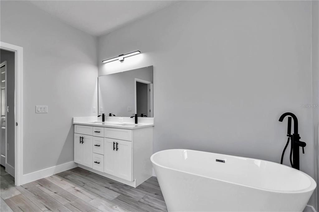 3875 Southwest 169th Ln Road Ocala, FL 34473 - Photo 39 of 46 a bathroom with a tub sink and mirror