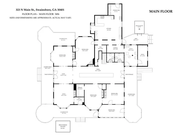 $1,800,000 | 323 North Main Street, Swainsboro, GA 30401