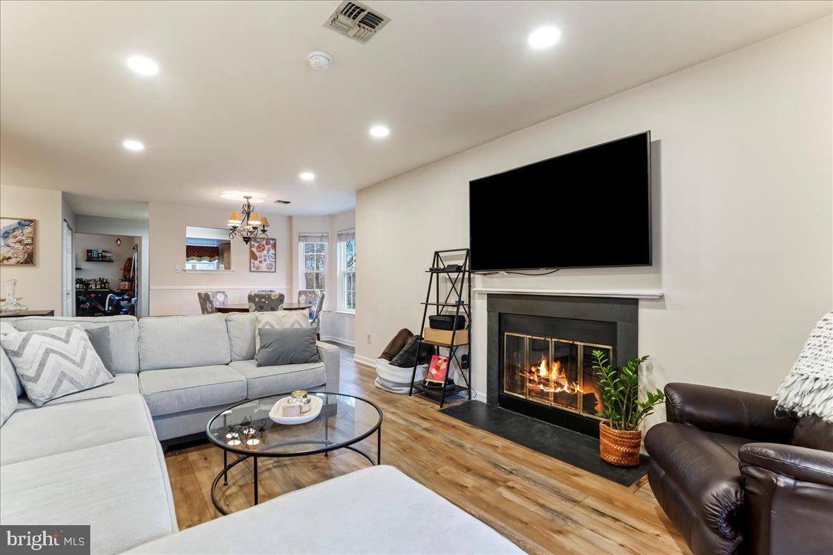 328 McIntosh Road, Unit 1 West Chester, PA 19382 - Photo 8 of 20 Cozy Family Room with Fireplace