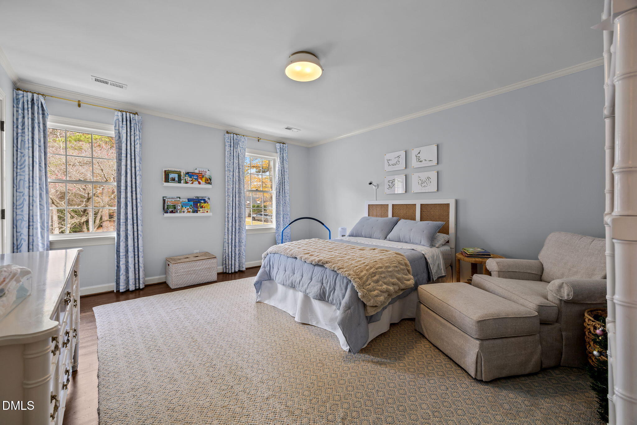 1120 Queensferry Road Cary, NC 27511 - Photo 33 of 62 a spacious bedroom with a bed and window