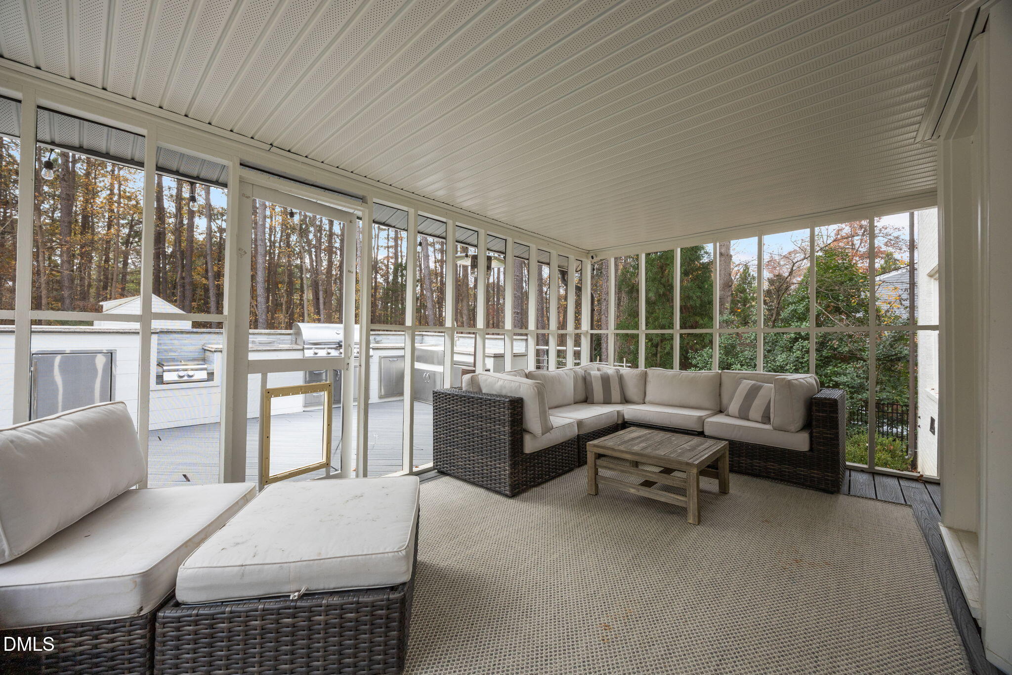 1120 Queensferry Road Cary, NC 27511 - Photo 45 of 62 a bedroom with furniture and large windows