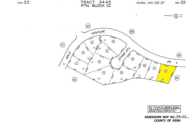 $29,000 | 17701 Bold Venture Drive, Tehachapi, CA 93561