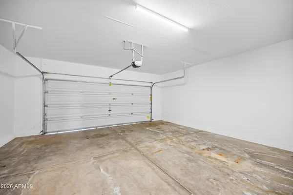 a view of a room with cabinet