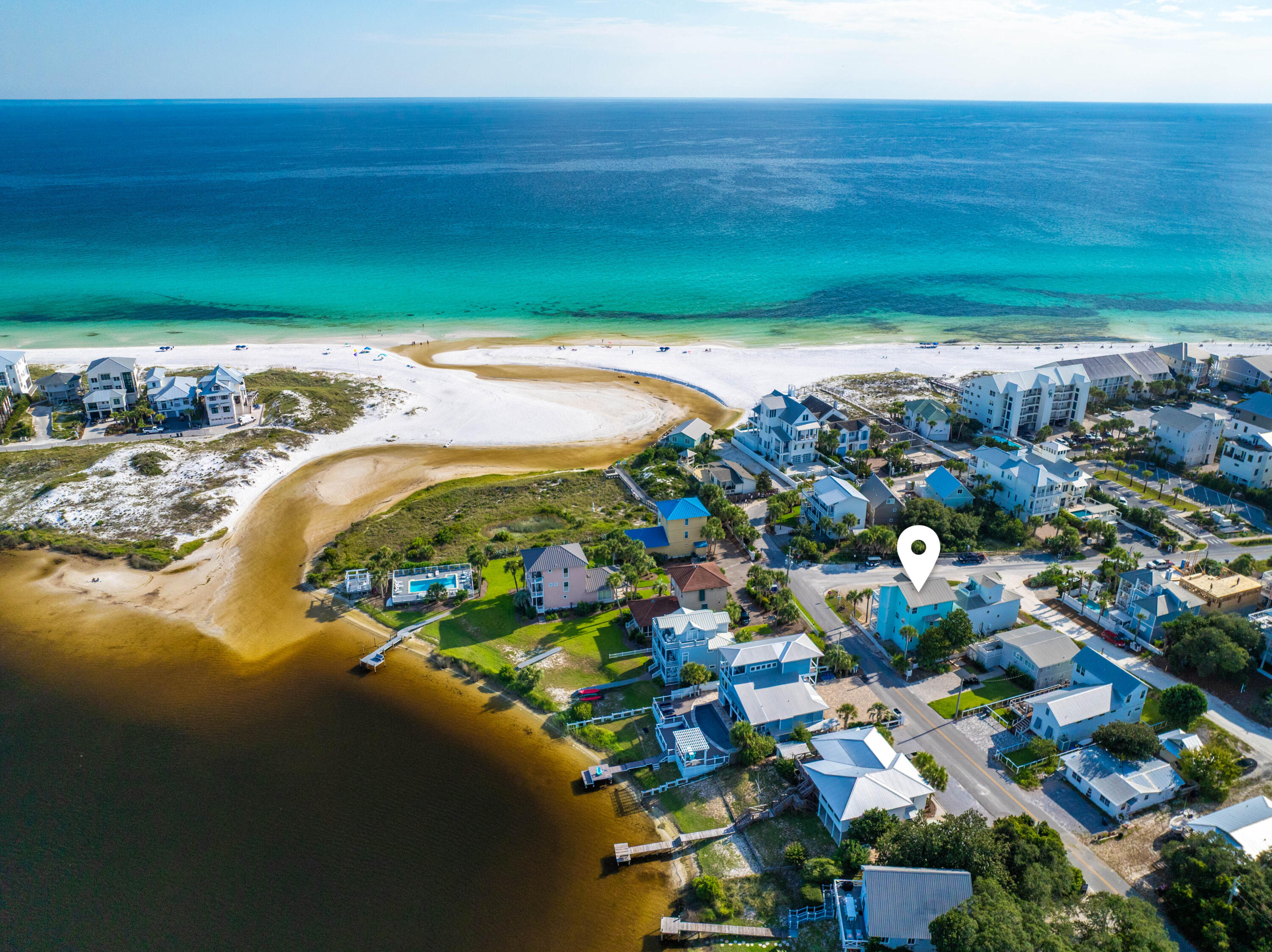 459 Eastern Lake Road Santa Rosa Beach, FL 32459 - Photo 5 of 18 459 Eastern Lake Aerial Marked-10