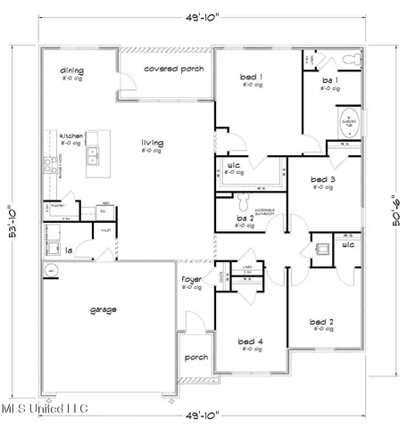 $265,900 | 119 Dewberry Drive, Leakesville, MS 39451