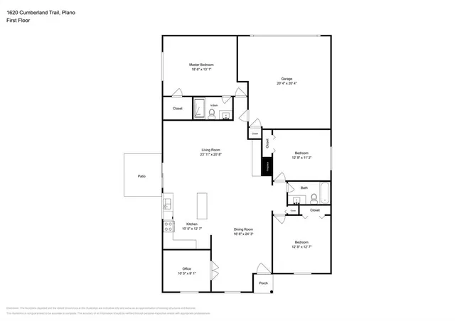a picture of a floor plan