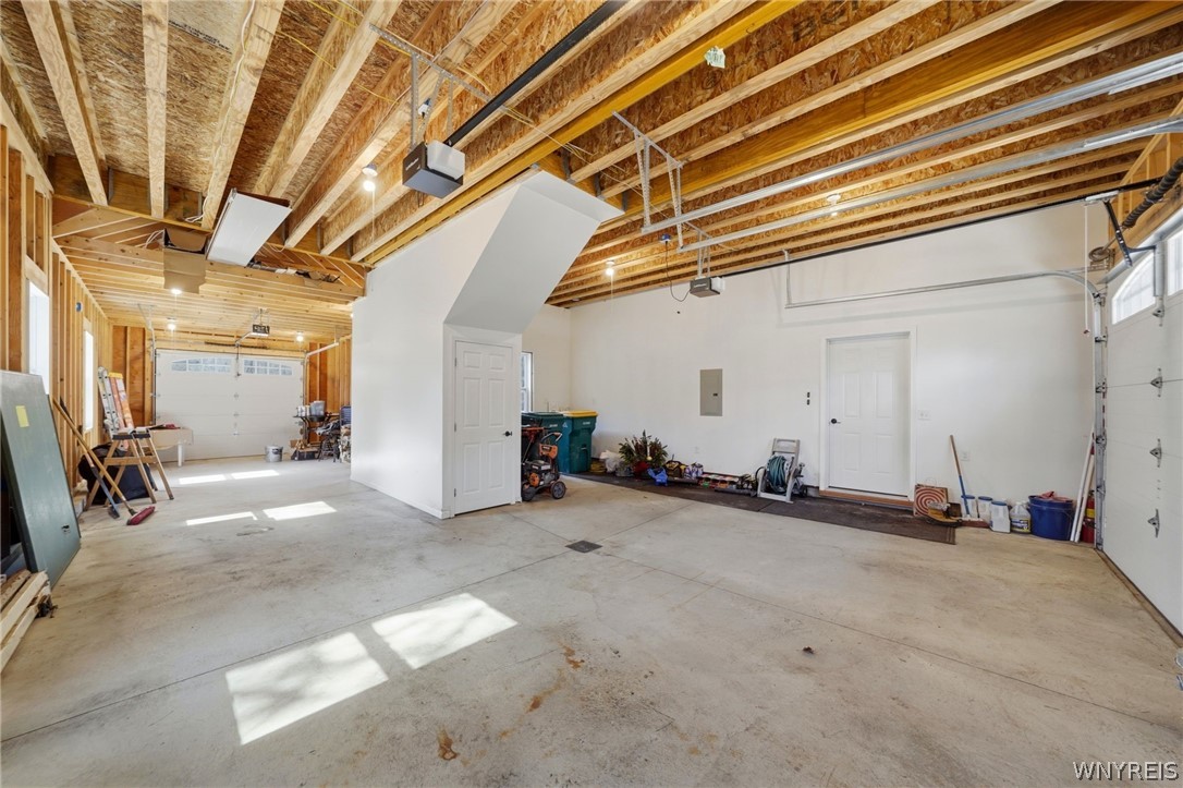 7228 Lower East Hill Road Boston, NY 14033 - Photo 30 of 46 Lower level attached garage.