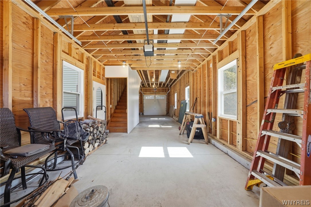 7228 Lower East Hill Road Boston, NY 14033 - Photo 31 of 46 Extension at the back of the attached garage. Stai
