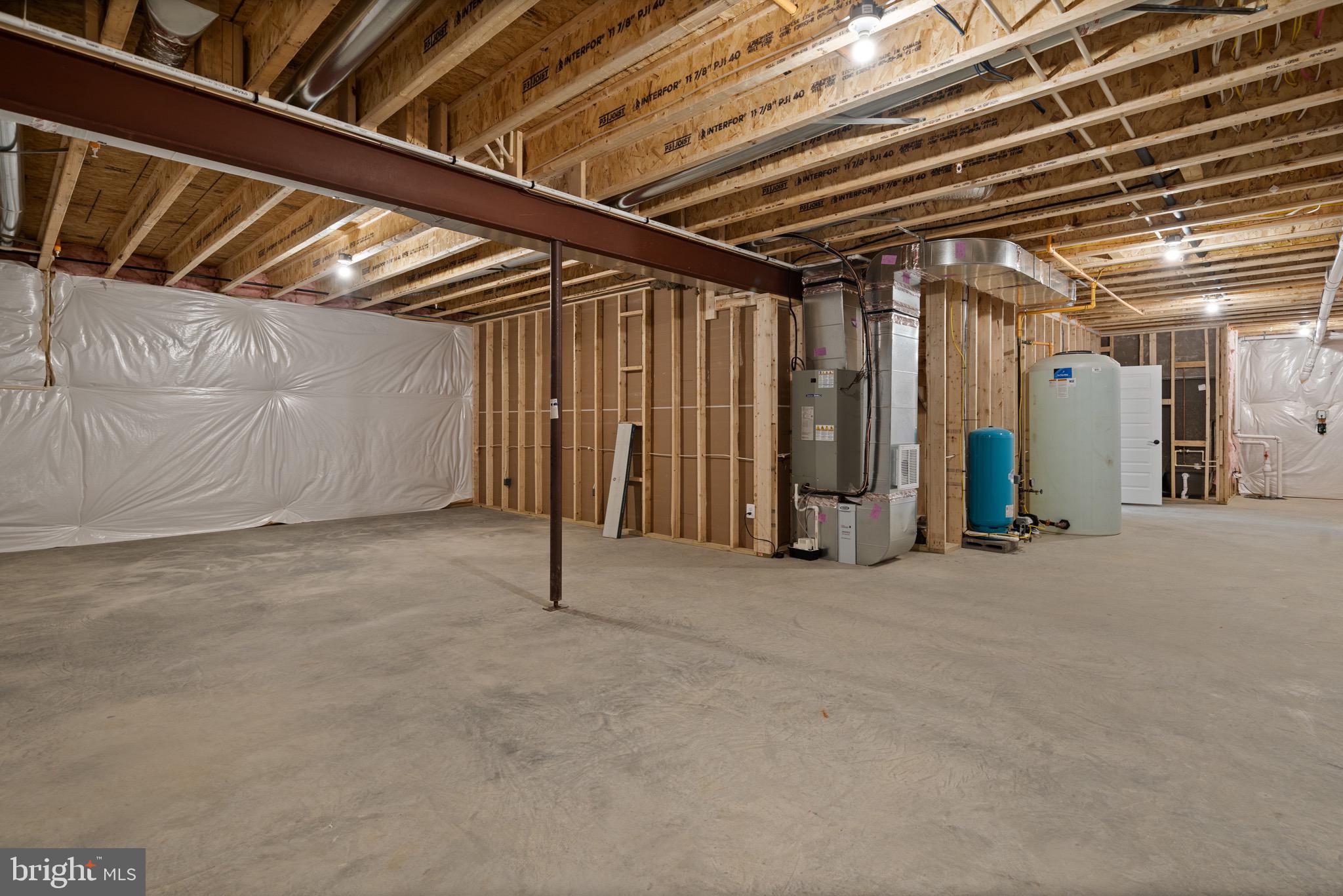 18688 Hebb Rd Valley Valley Lee, MD 20692 - Photo 55 of 57 Spacious unfinished basement ready for ideas.