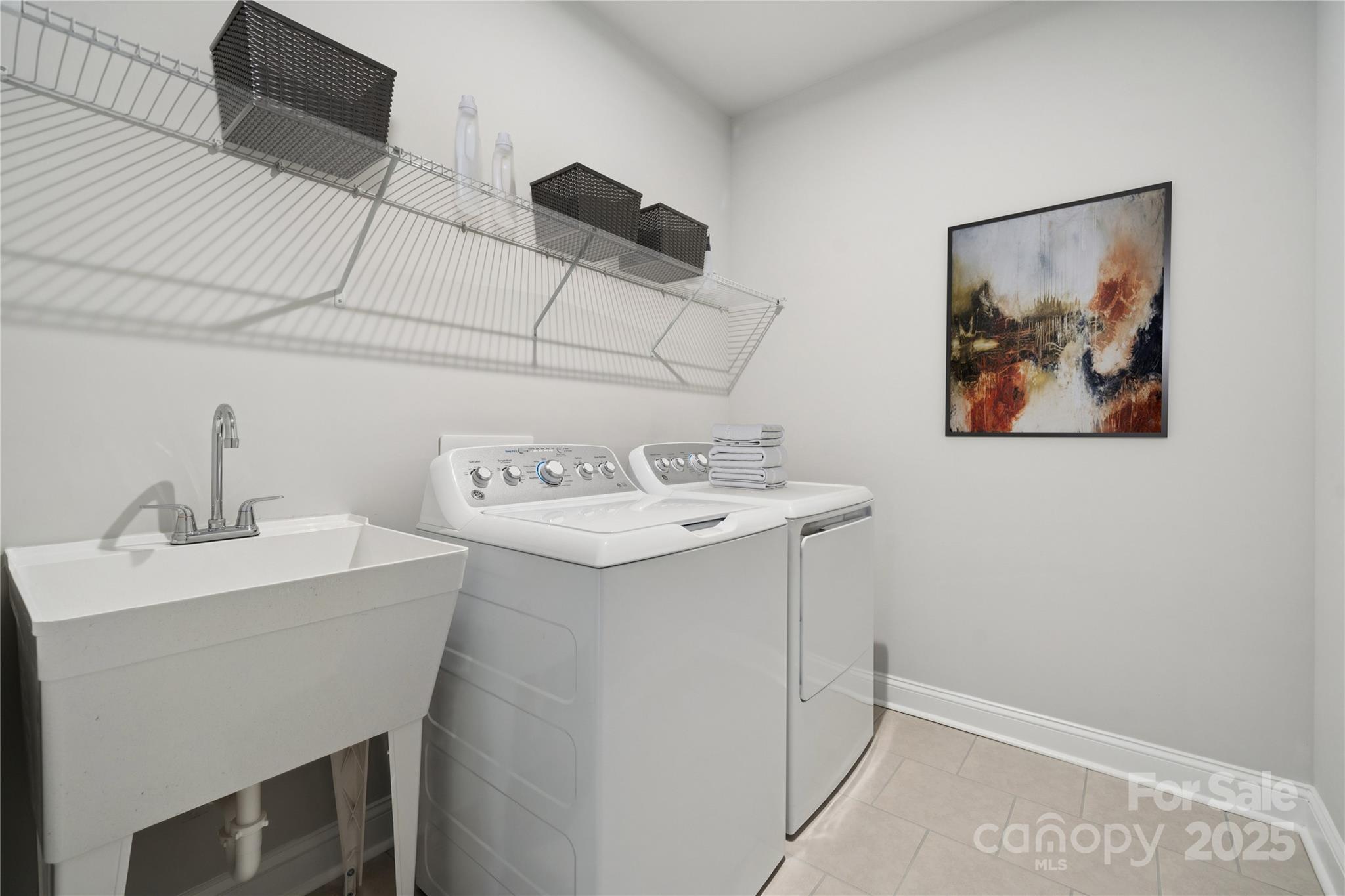 1233 Margo Mannor None Fort Mill Fort Mill, SC 29708 - Photo 23 of 34 a utility room with a sink