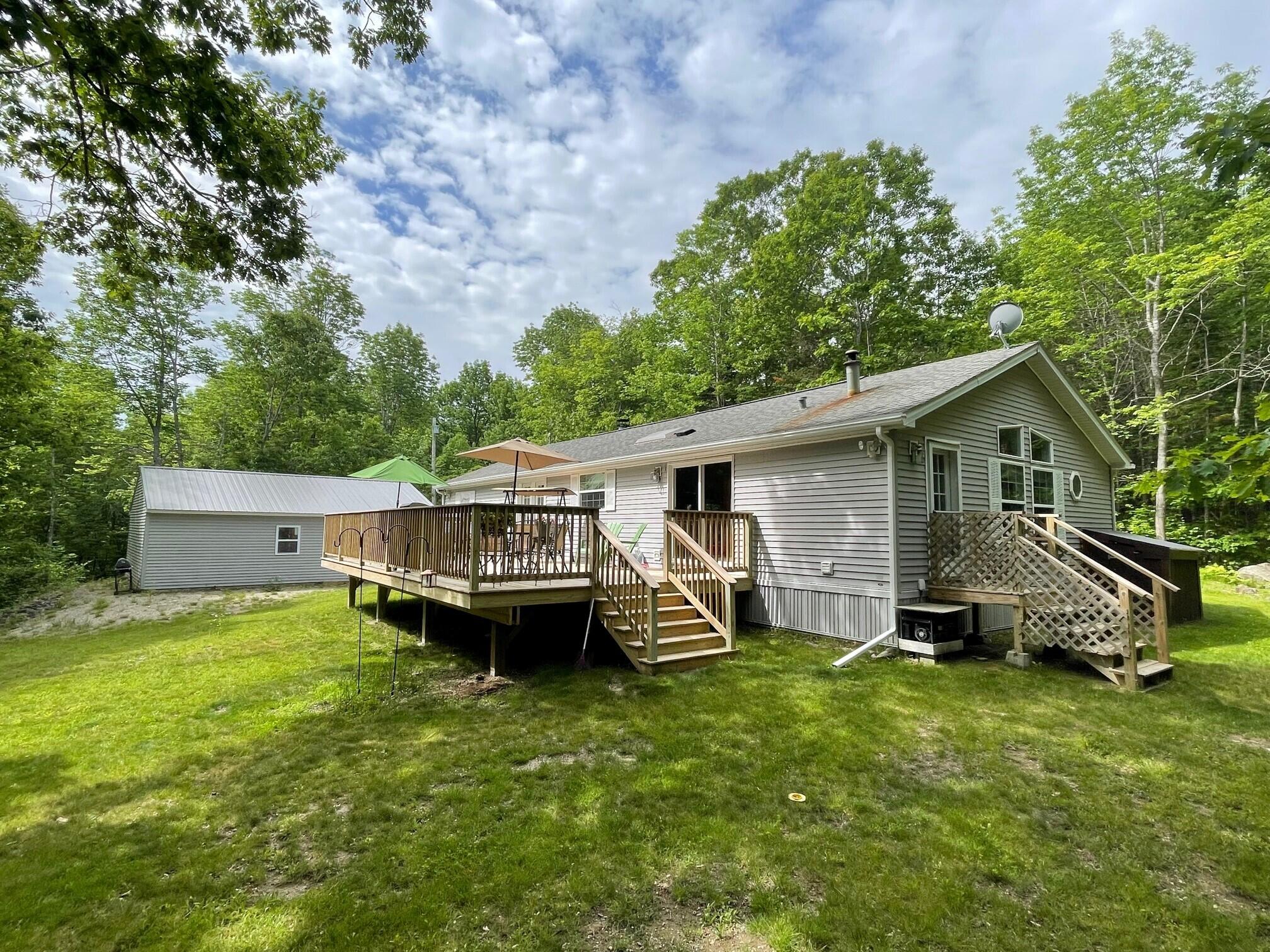 24 Lynch Hill Road Milbridge, ME 04658 - Photo 1 of 23 Rear of Home