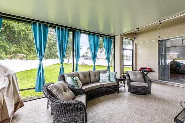 a view of a house with a garden