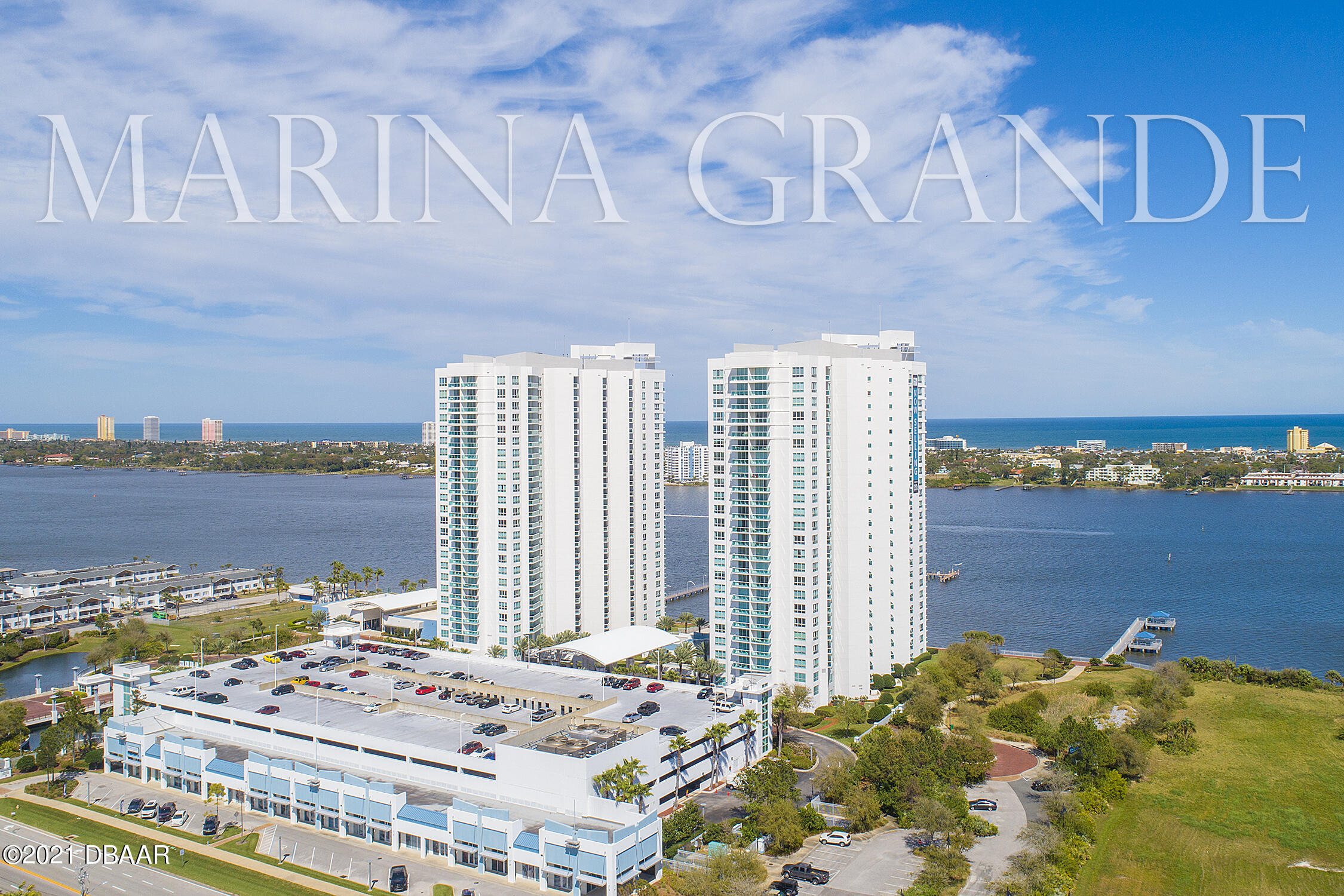231 Riverside Drive, Unit 11061 Holly Hill, FL 32117 - Photo 62 of 64 marina grande condo complex aerial view