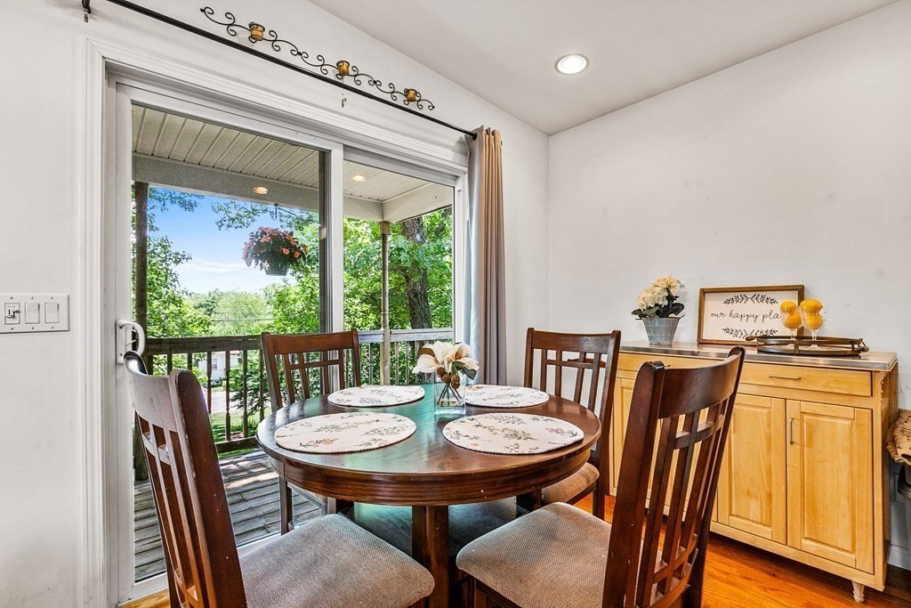 111 Wompatuck Road Hingham, MA 02043 - Photo 5 of 33 a view of a dining room with furniture window and outside view