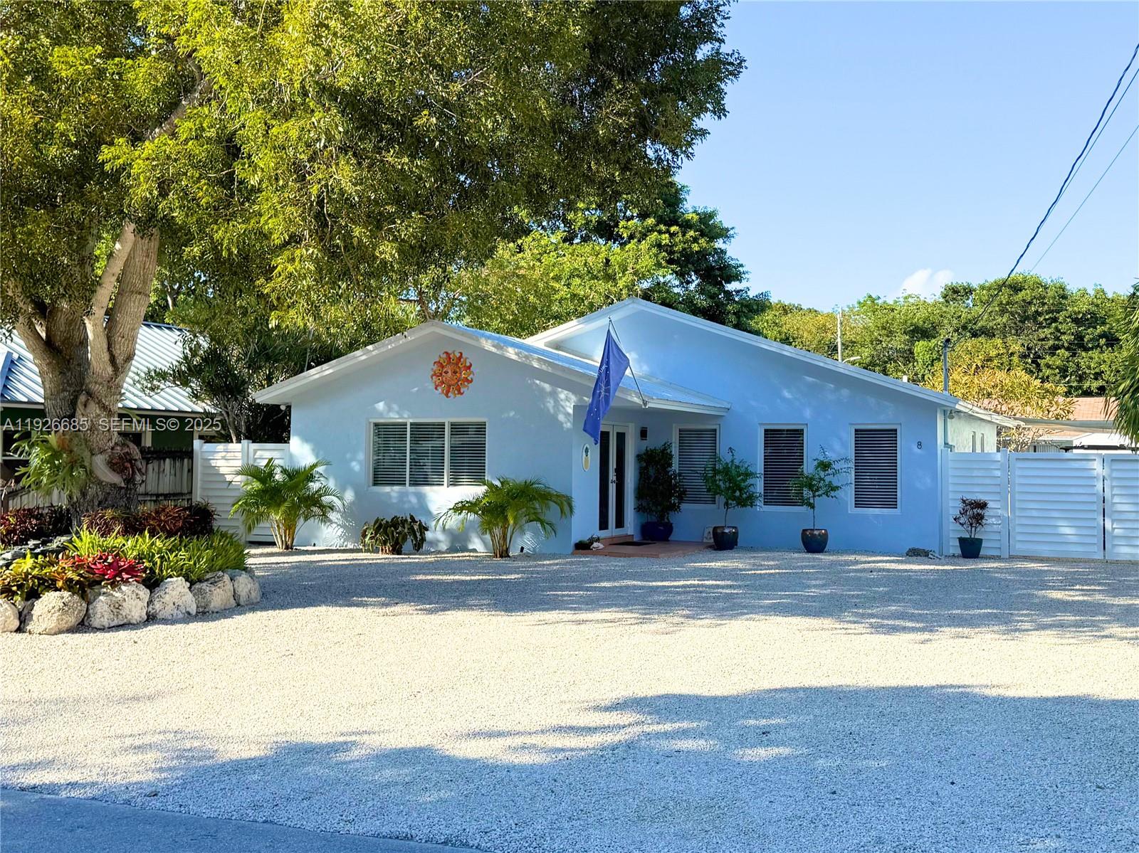 a house view with a outdoor space