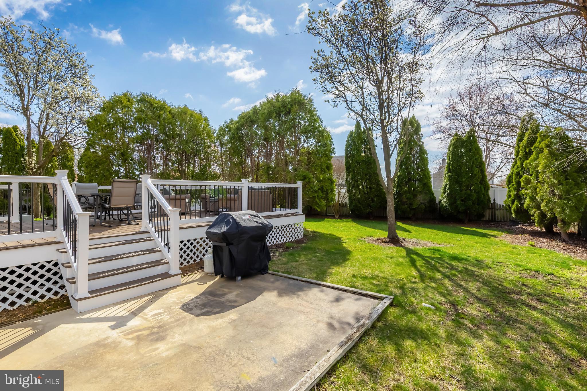 4 Ware Drive Glassboro, NJ 08028 - Photo 7 of 20 a view of a backyard with sitting area