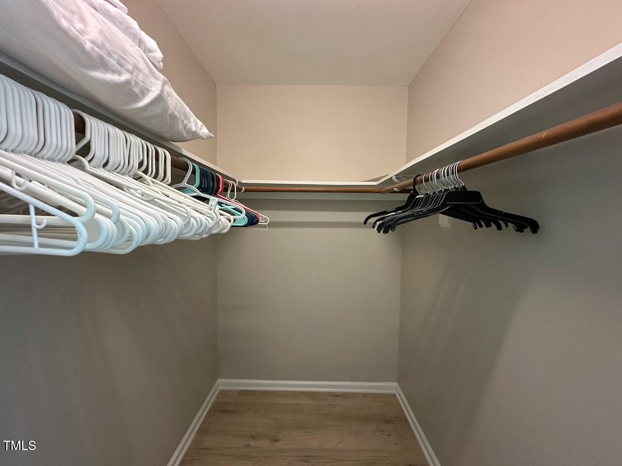 5400 Pine Top Circle Raleigh, NC 27612 - Photo 12 of 18 a view of a room with racks on the wall