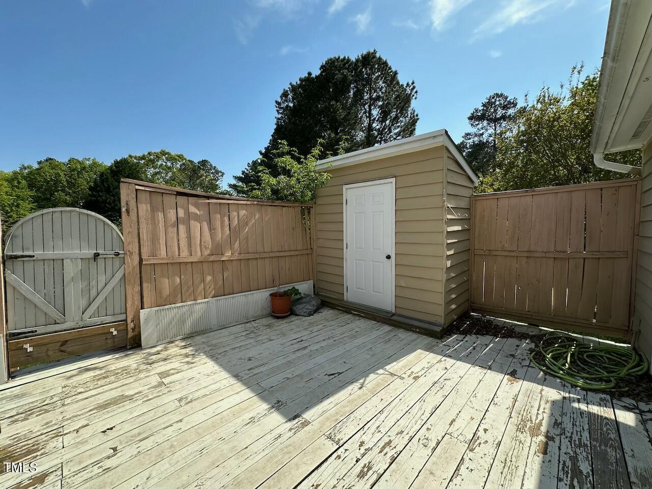 5400 Pine Top Circle Raleigh, NC 27612 - Photo 17 of 18 a view of a backyard