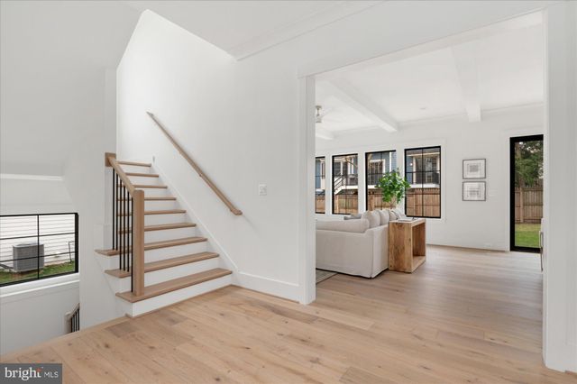 a workspace with furniture and window