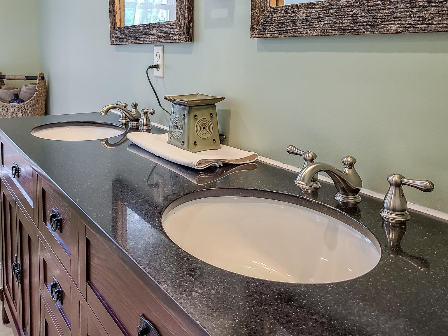 6089 Faughts Road Mount Crawford, VA 22841 - Photo 30 of 68 a bathroom with a sink and a mirror