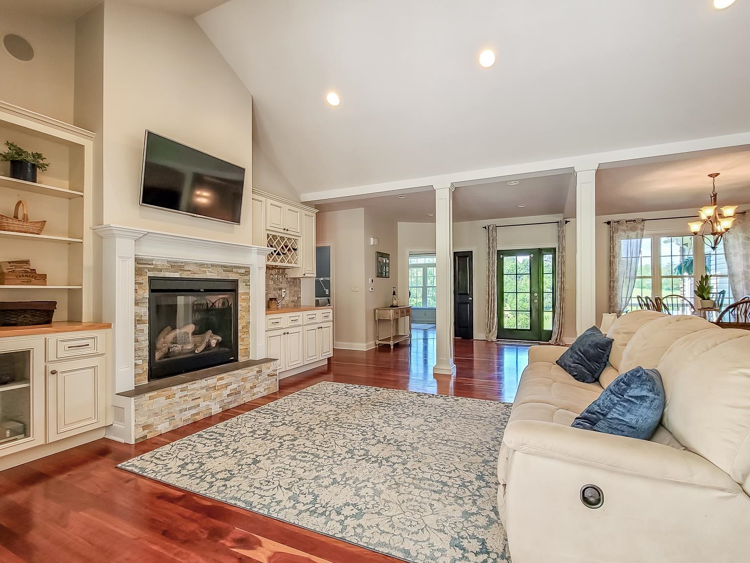 6089 Faughts Road Mount Crawford, VA 22841 - Photo 5 of 68 a living room with furniture or fireplace and a flat screen tv