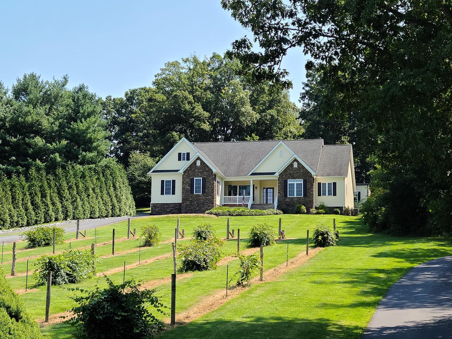 6089 Faughts Road Mount Crawford, VA 22841 - Photo 63 of 68 a front view of a house with garden