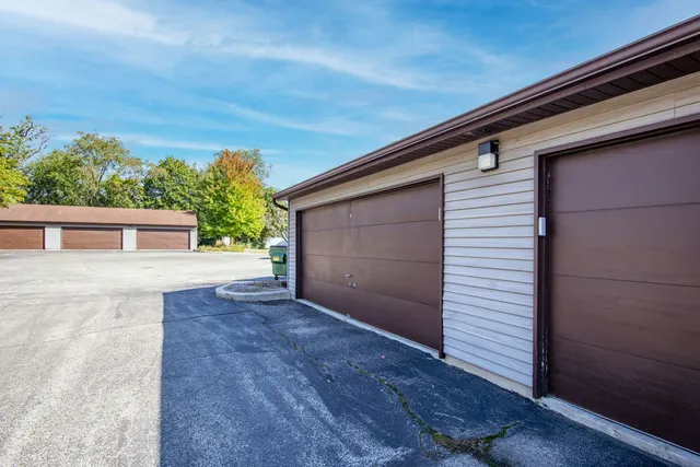 a view of backyard of house