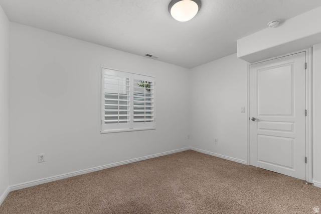 439 East 13540 South Draper, UT 84020 - Photo 31 of 46 Neutral white wall paint with a window featuring white plantation shutters