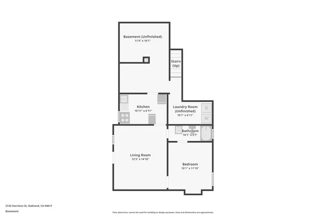 a front view of building with yard