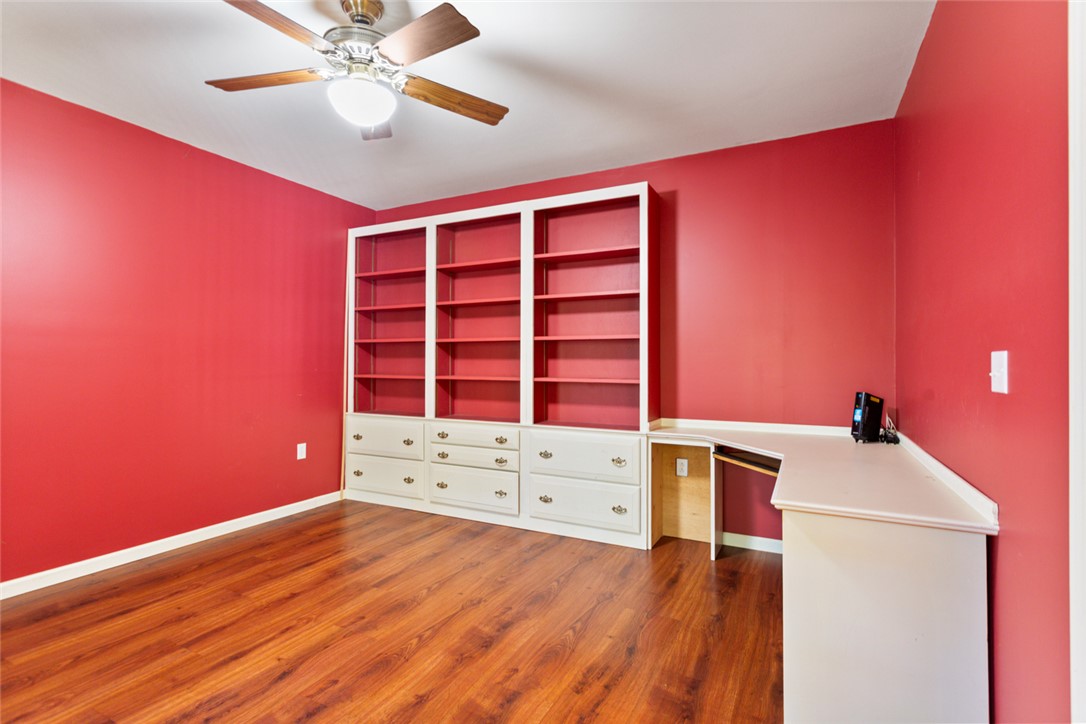 621 Burns Mill Road West Union, SC 29696 - Photo 17 of 45 Built-in shelving and desk combine to create an efficient and organized study or office space.