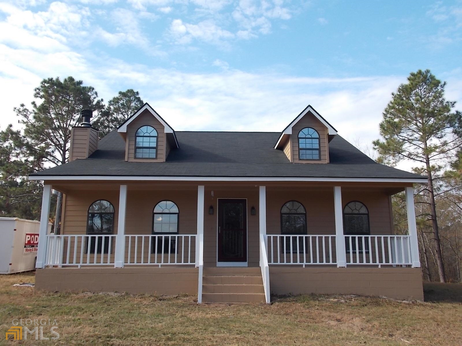 1279 Akins Anderson Road Register, GA 30452 - Photo 1 of 1 front view of a house with a street