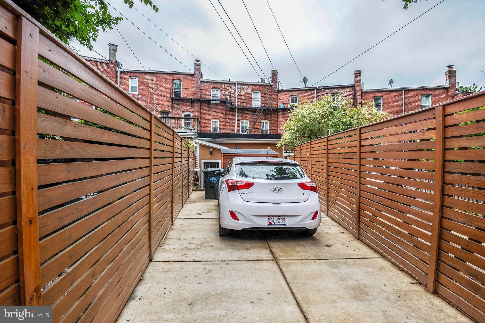 1933 Park Road Northwest Washington, DC 20010 - Photo 29 of 29 Fenced parking area at rear of home