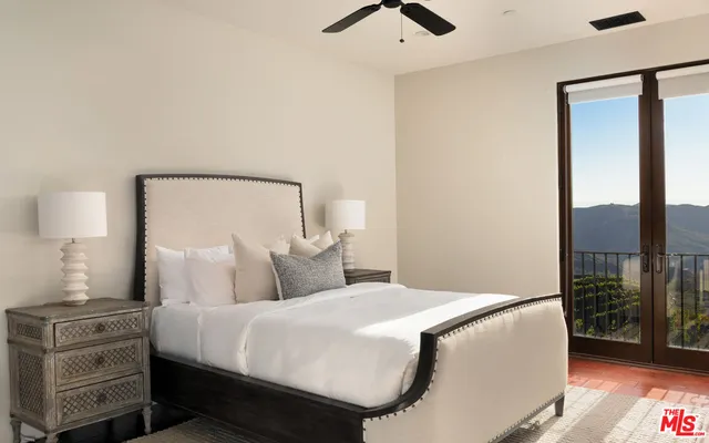 a view of outdoor space and a mountain view