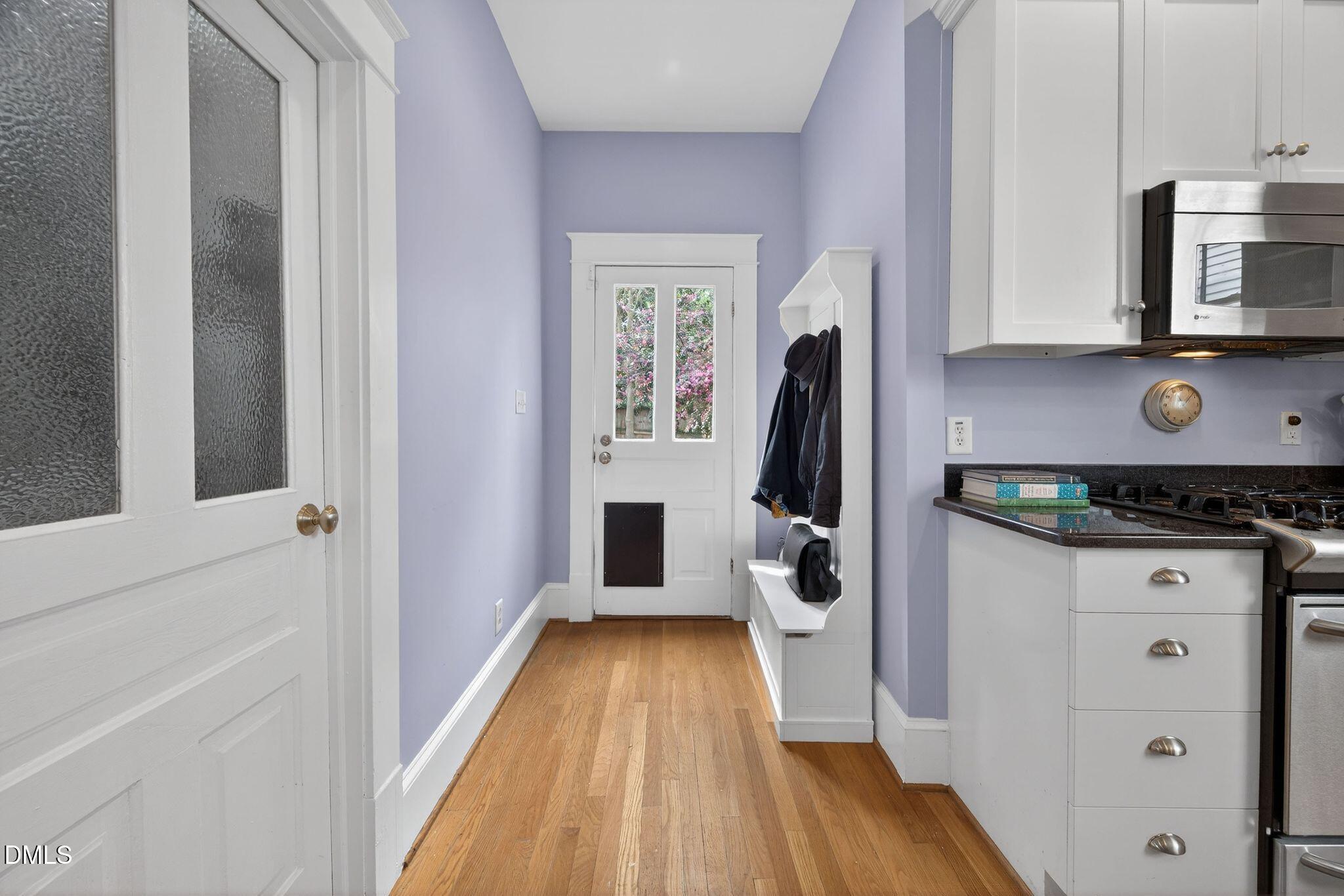 218 Pace Street Raleigh, NC 27604 - Photo 19 of 43 a bathroom with a sink and mirror