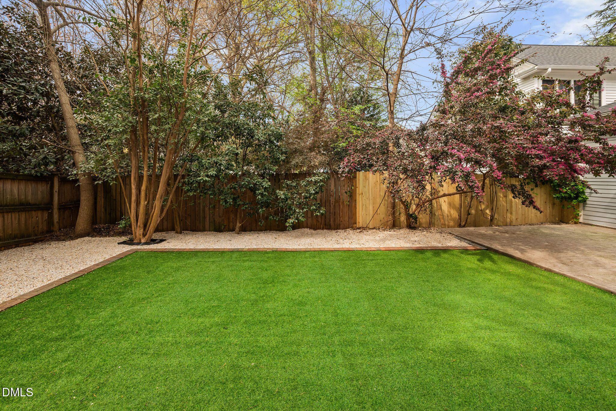 218 Pace Street Raleigh, NC 27604 - Photo 39 of 43 a view of backyard with green space