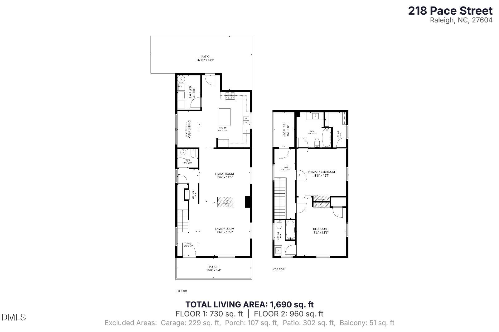 218 Pace Street Raleigh, NC 27604 - Photo 43 of 43 a picture of a room with a white wall and a large window