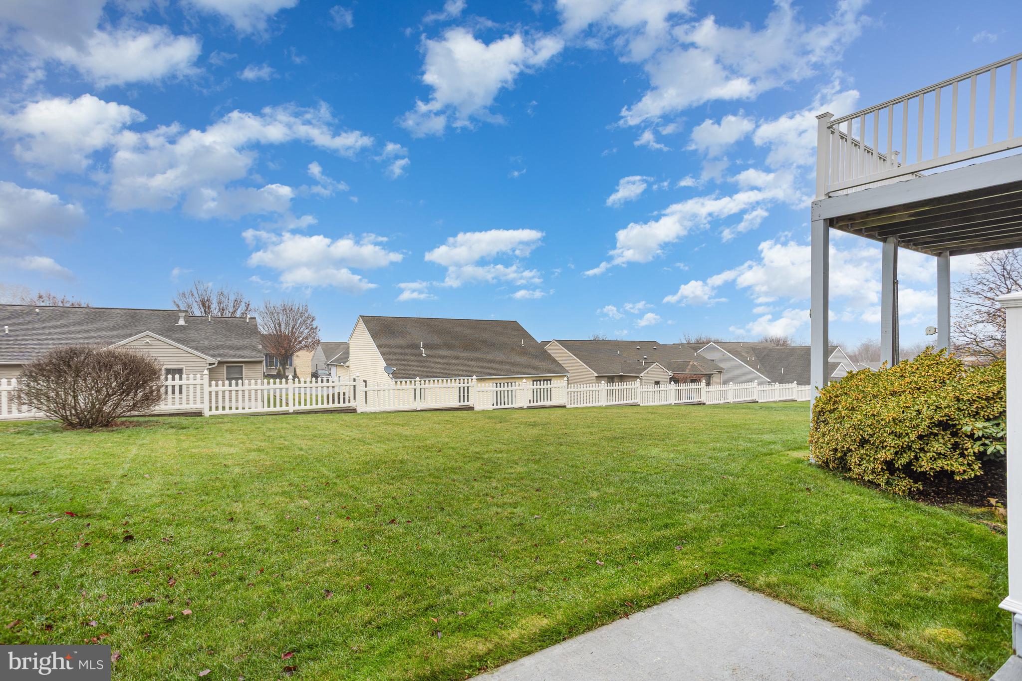 714 Heather Ridge Manheim, PA 17545 - Photo 28 of 33 a view of a backyard with plants and a garden