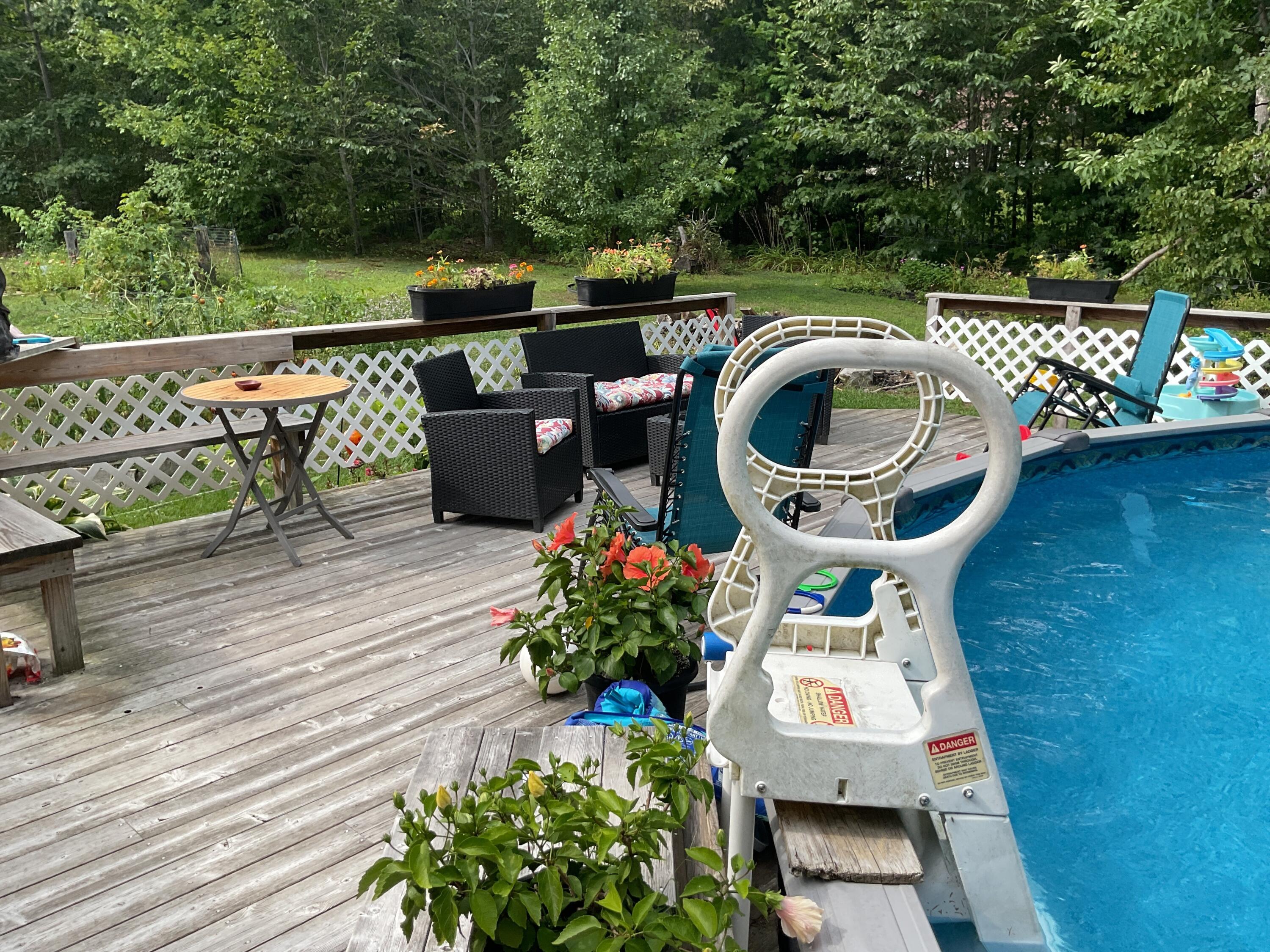 15 Goodridge Drive Rome, ME 04963 - Photo 17 of 25 Pool Deck
