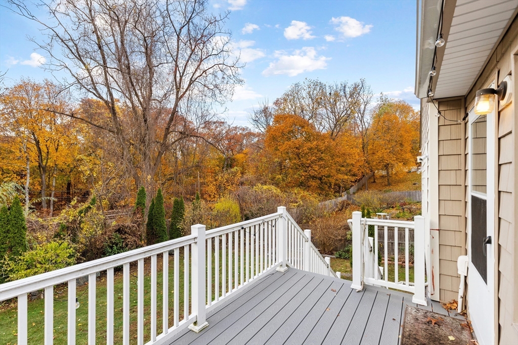 10 Apache Trail Medford, MA 02155 - Photo 34 of 41 a view of a balcony with wooden fence