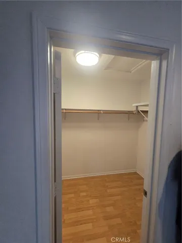 a view of walk in closet