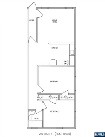 $2,950 | 299 High Street, Unit 1, North Arlington, NJ 07031