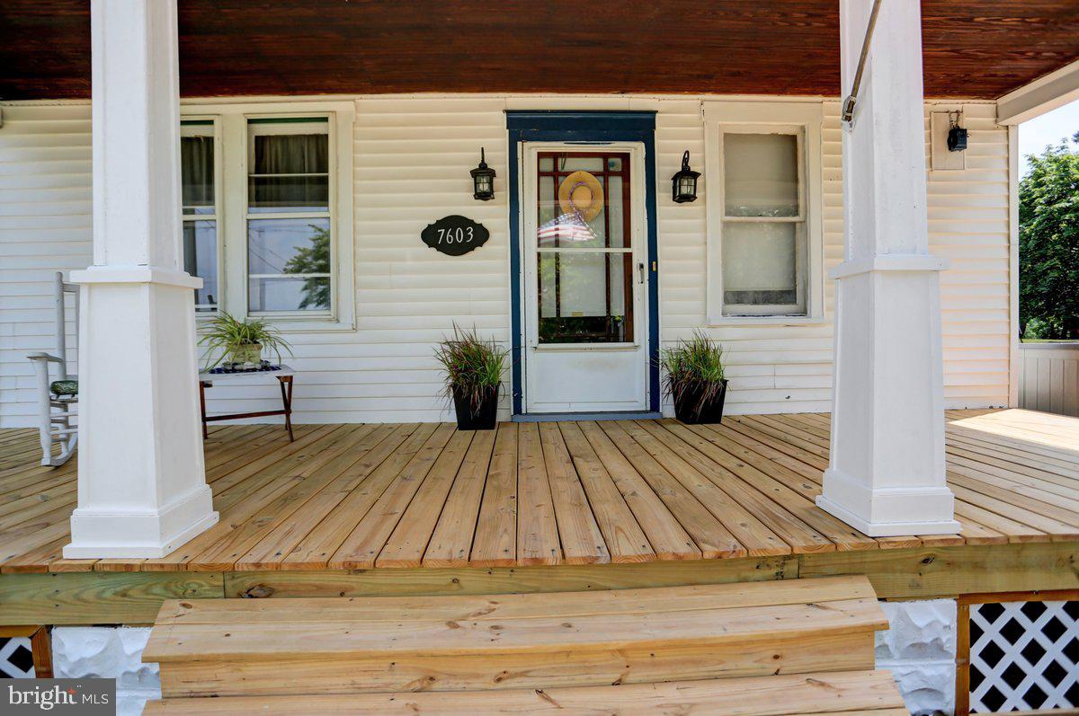 7603 Mentzer Gap Road Waynesboro, PA 17268 - Photo 5 of 33 FRONT PORCH --NEW PORCH