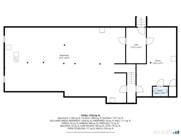 a picture of a floor plan
