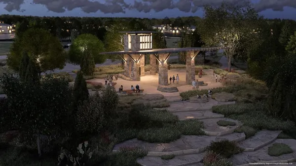 a view of swimming pool with a patio